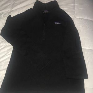 Patagonia black quarter zip